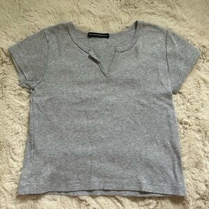 Gray Brandy Melville top